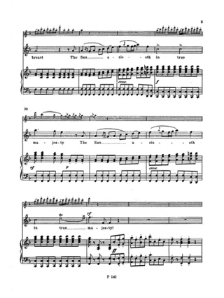 Lo! Here the gentle lark - Henry Bishop Sir - Partition